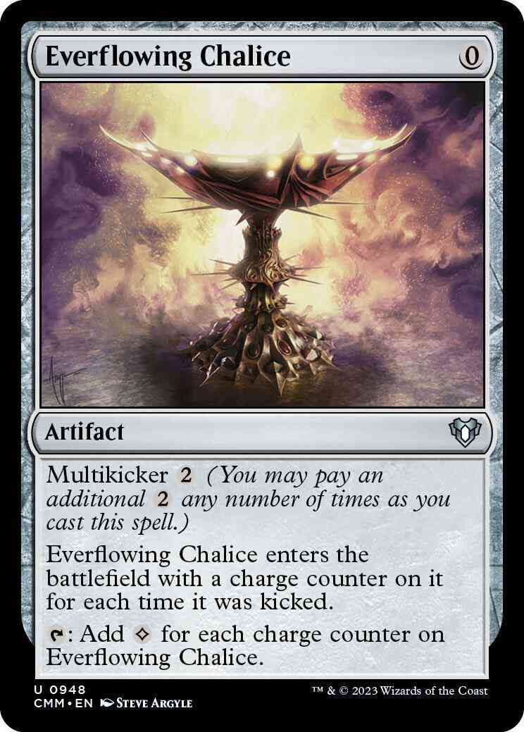 Everflowing Chalice [948] [Commander Masters] [Non-Foil]