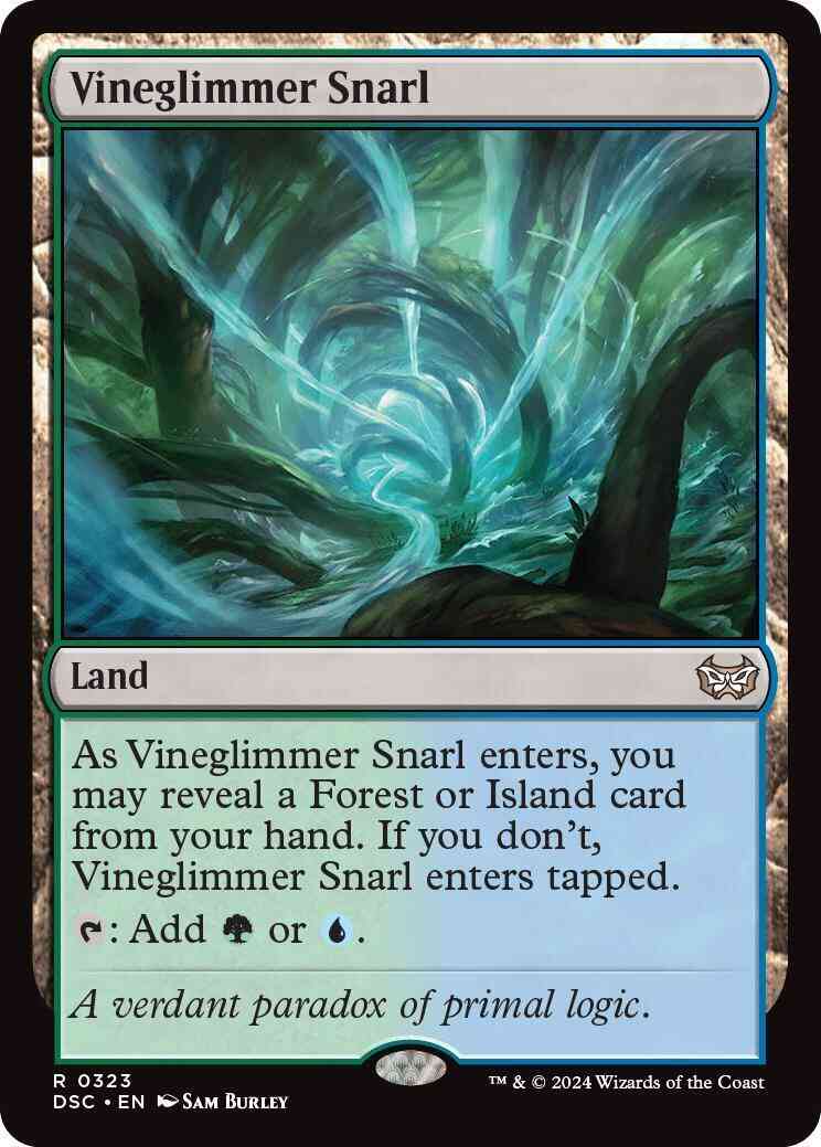 Vineglimmer Snarl [323] [Duskmourn: House of Horror: Commander] [Non-Foil]