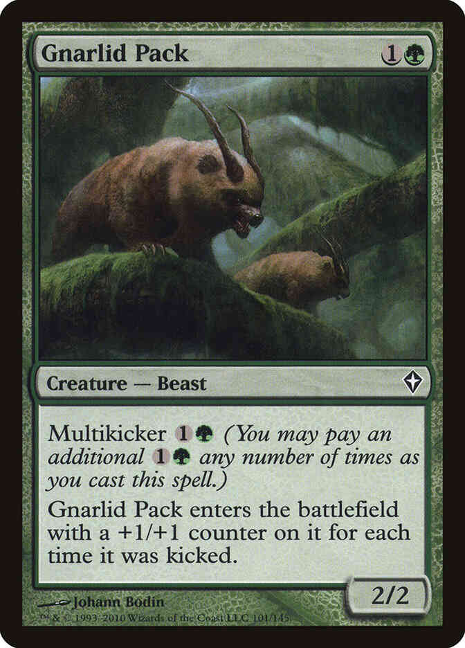 Gnarlid Pack [101] [Worldwake] [Non-Foil]