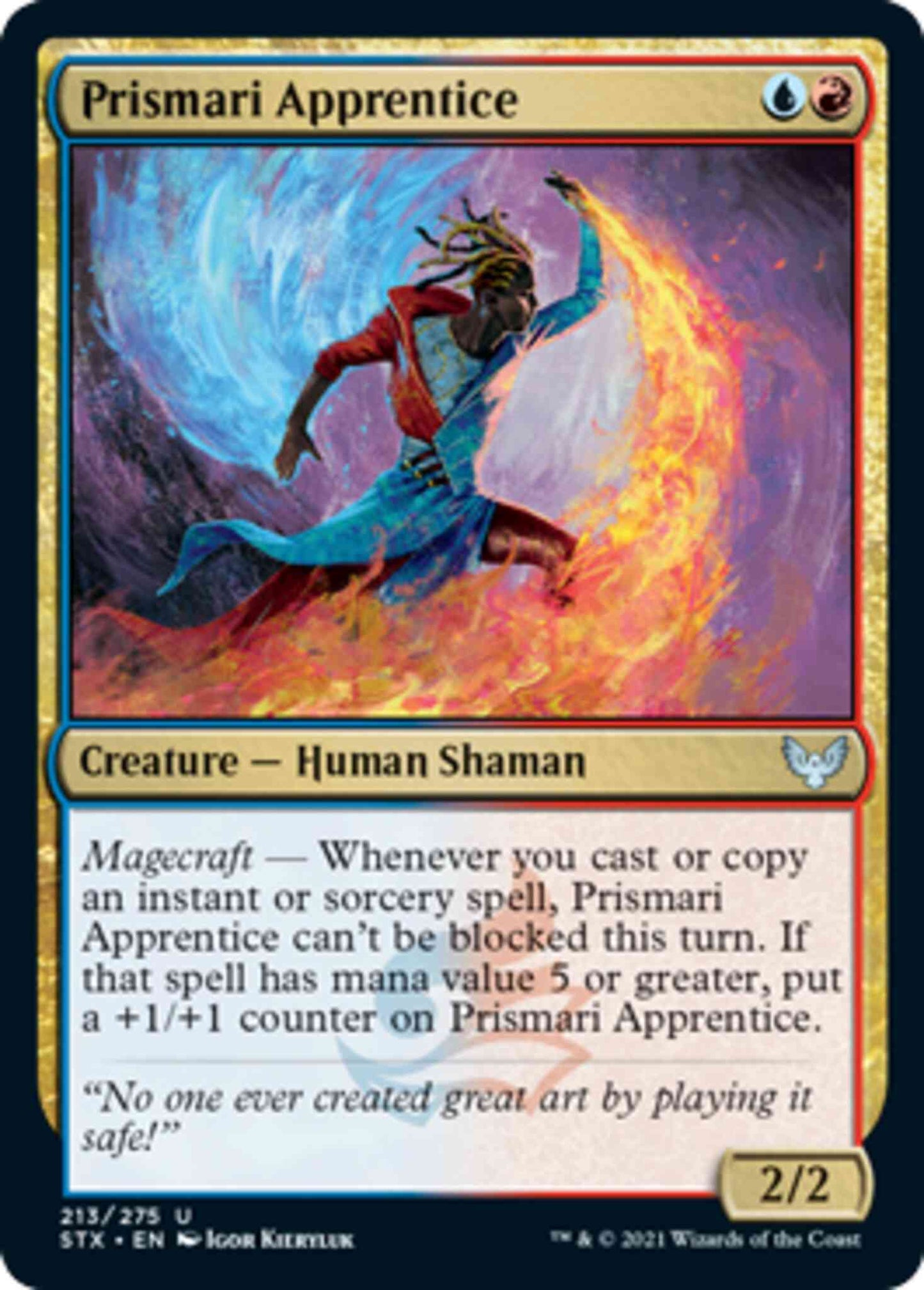 Prismari Apprentice [213] [Strixhaven: School of Mages] [Non-Foil]
