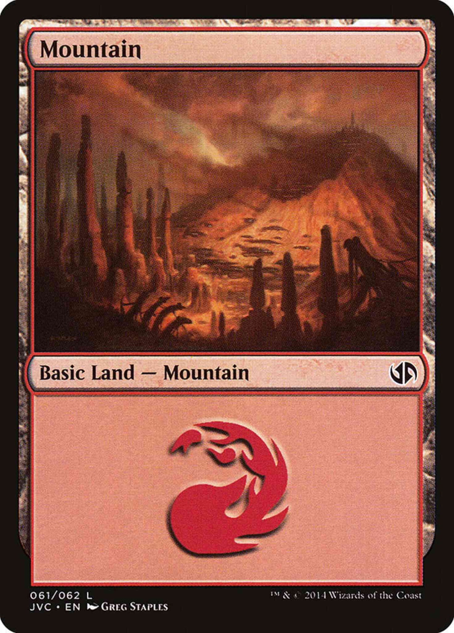 Mountain [61] [Duel Decks Anthology: Jace vs. Chandra] [Non-Foil]