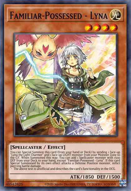 Familiar-Possessed - Lyna - MP18-EN010 - Common - 1st Edition