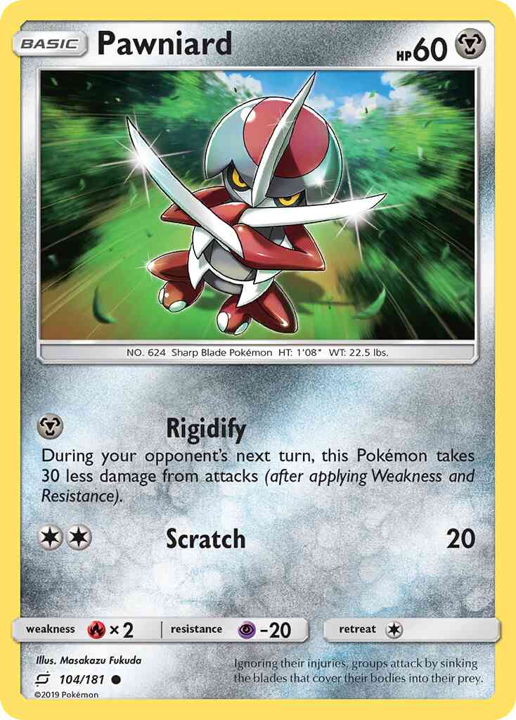 Pawniard - 104/181 - Common [sm9-104] [Reverse Holo]
