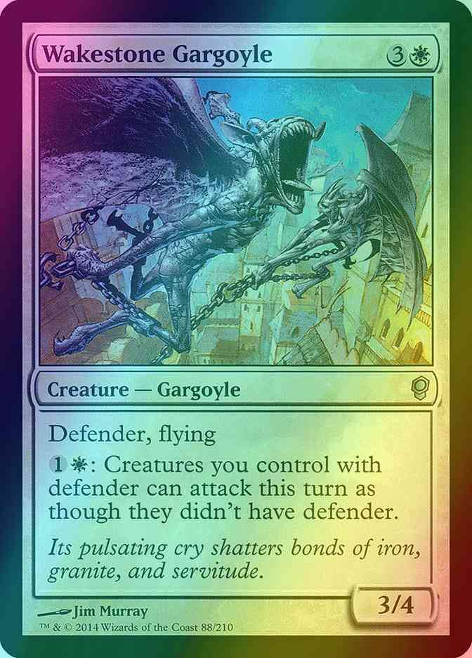 Wakestone Gargoyle [88] [Conspiracy] [Foil]