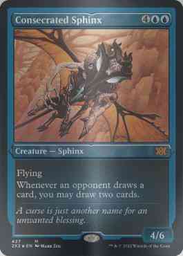 Consecrated Sphinx [427] [Double Masters 2022] [Etched Foil]