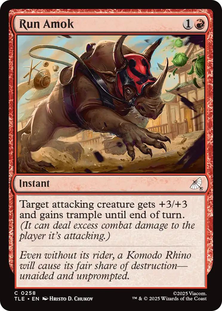 Run Amok [258] [Avatar: The Last Airbender Eternal] [Non-Foil]