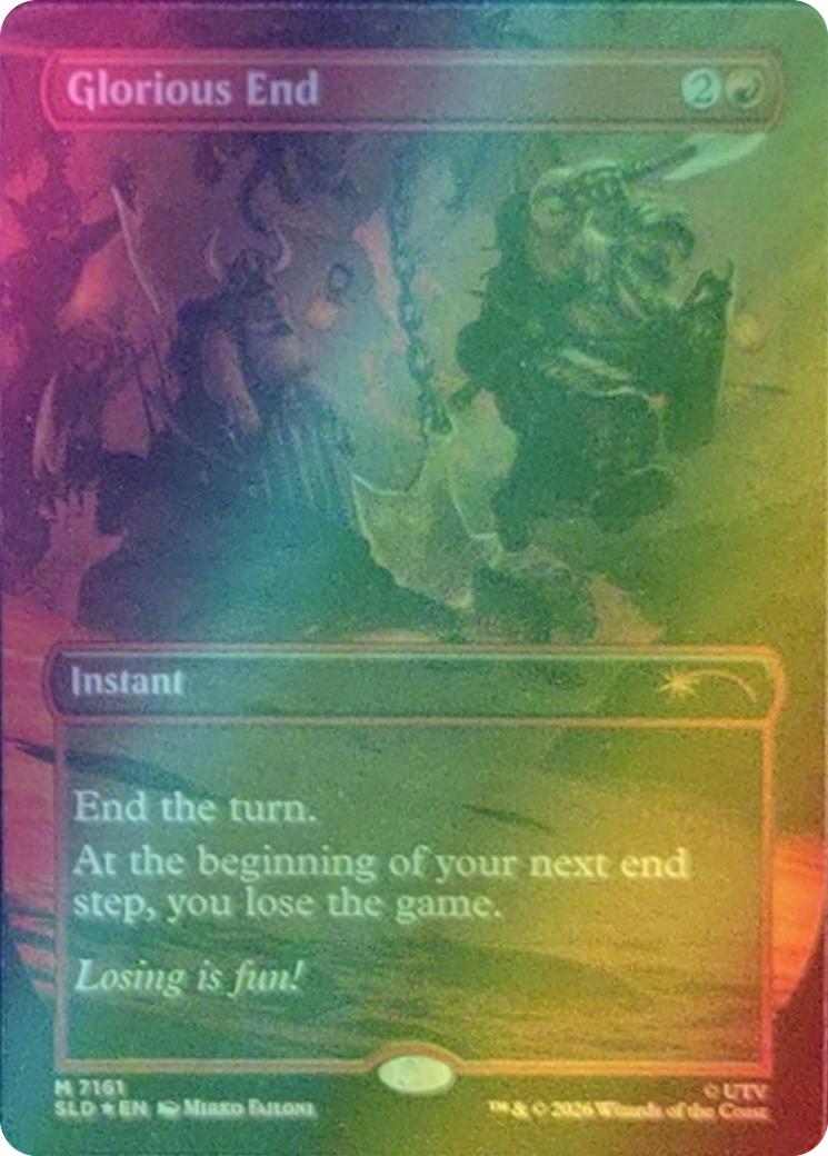Glorious End [7161] [Borderless] [Dwarf Fortress] [Secret Lair Drop] [Foil]
