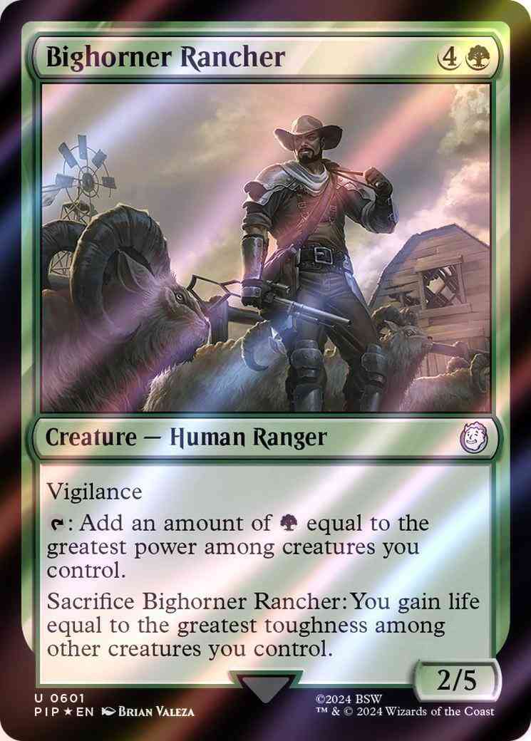 Bighorner Rancher [601] [Fallout] [Surge Foil]