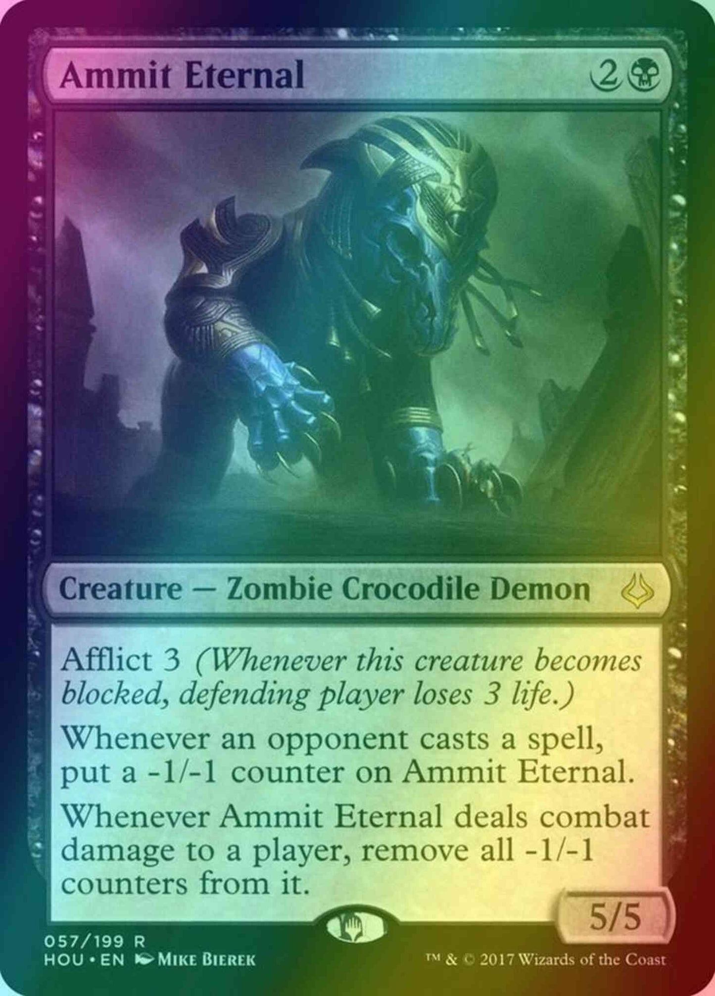 Ammit Eternal [57] [Hour of Devastation] [Foil]