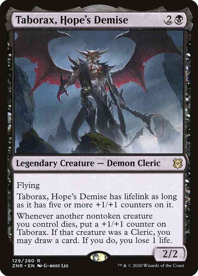 Taborax, Hope's Demise [129] [Zendikar Rising] [Non-Foil]