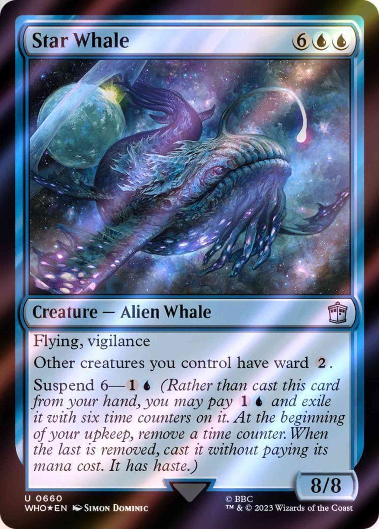Star Whale [660] [Universes Beyond: Doctor Who] [Surge Foil]