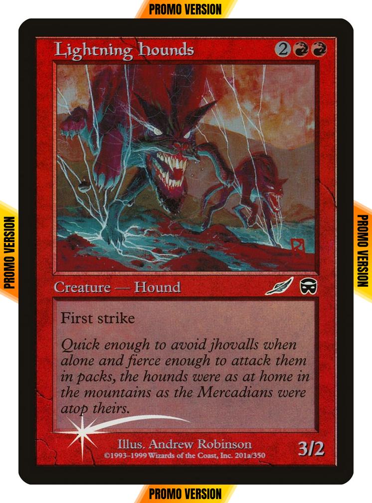 Lightning Hounds [10] [Magazine Inserts] [Foil]