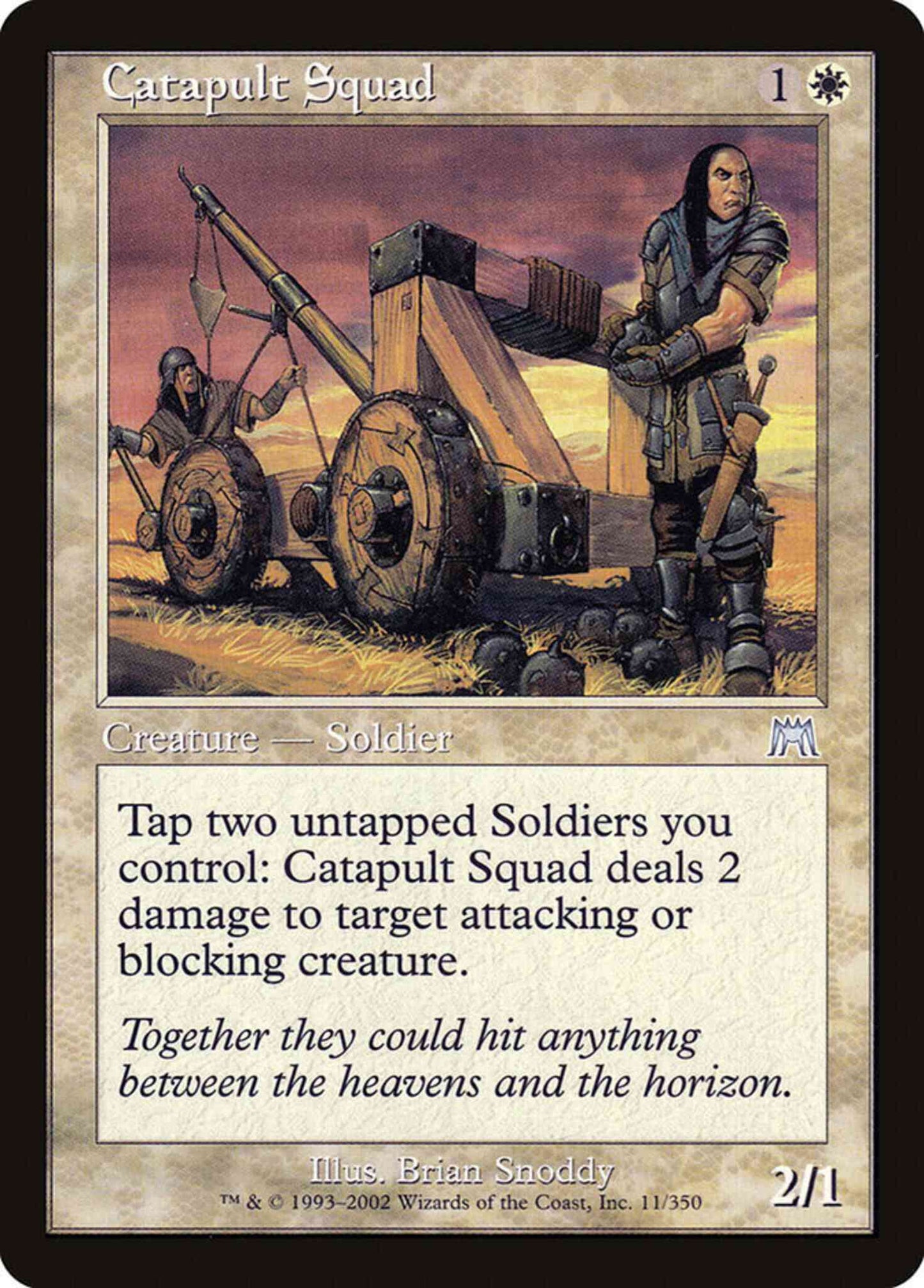 Catapult Squad [11] [Onslaught] [Non-Foil]