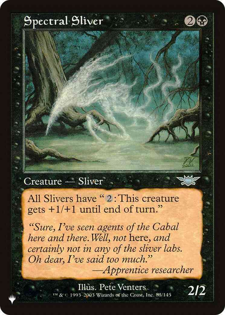 Spectral Sliver [LGN-83] [The List] [Non-Foil]