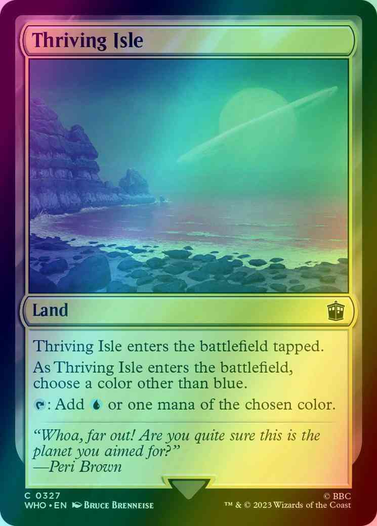 Thriving Isle [327] [Universes Beyond: Doctor Who] [Foil]