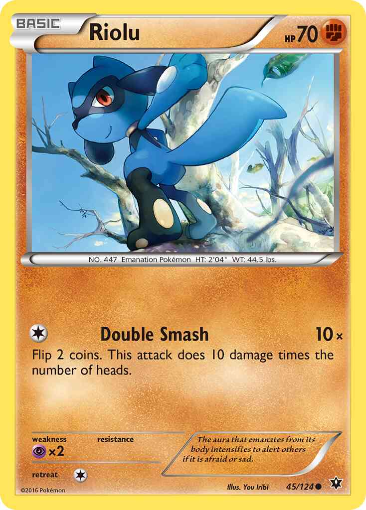 Riolu - 45/124 - Common [xy10-45] [Non-Holo]