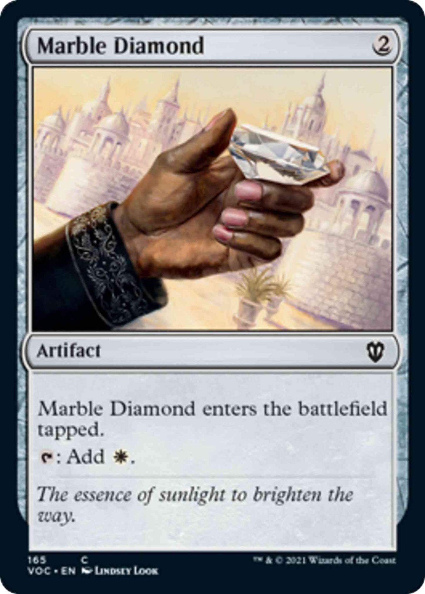 Marble Diamond [165] [Innistrad: Crimson Vow: Commander] [Non-Foil]