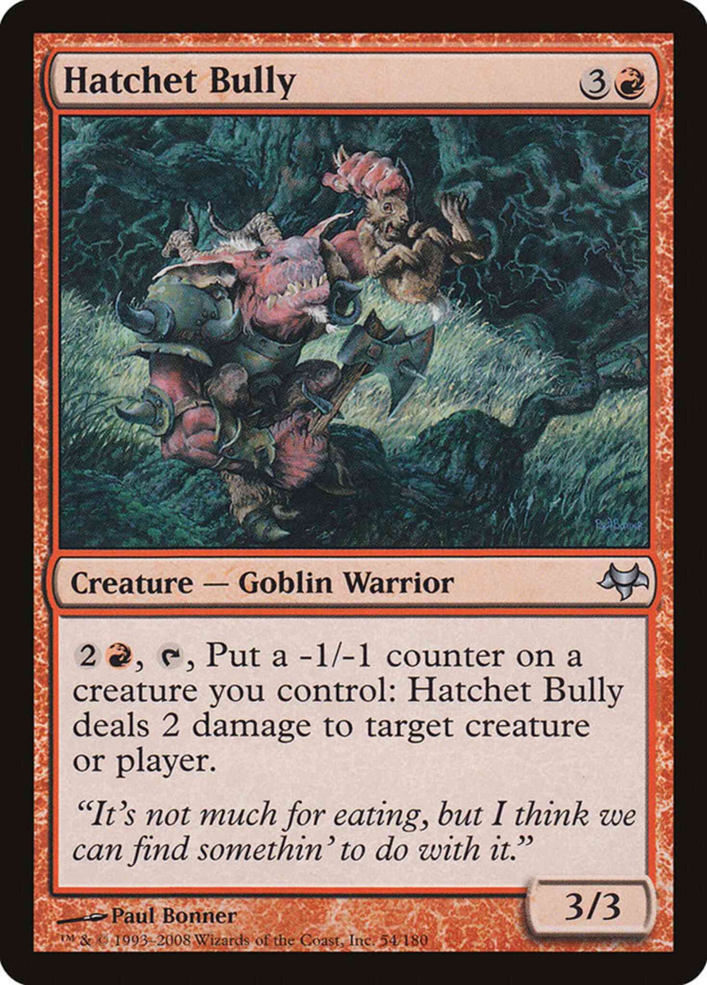 Hatchet Bully [54] [Eventide] [Non-Foil]