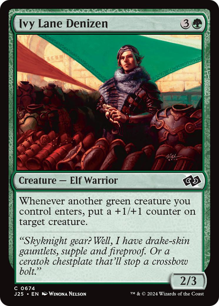Ivy Lane Denizen [674] [Foundations: Jumpstart] [Non-Foil]