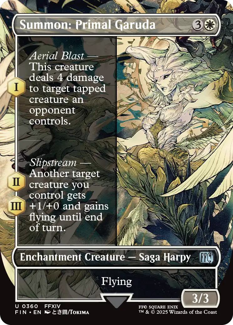 Summon: Primal Garuda [360] [Borderless] [FINAL FANTASY] [Non-Foil]