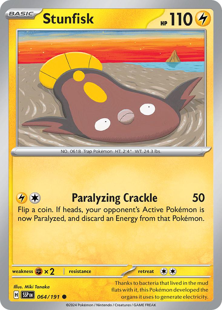 Stunfisk - 064/191 - Common [sv08-064] [Non-Holo]