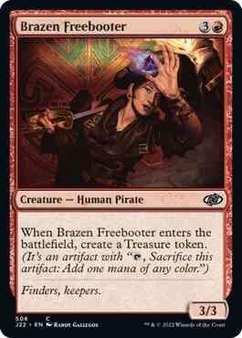 Brazen Freebooter [506] [Jumpstart 2022] [Non-Foil]
