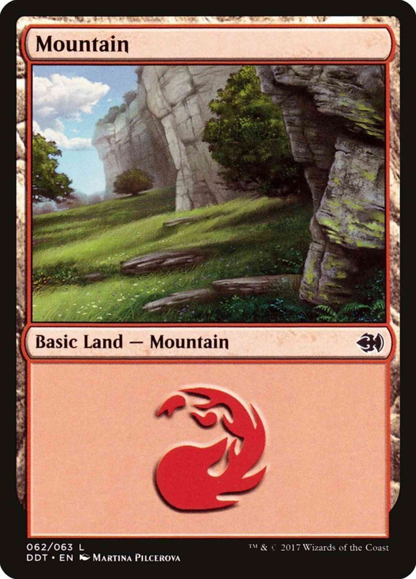 Mountain [62] [Duel Decks Merfolk vs Goblins] [Non-Foil]