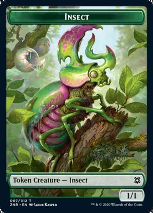 Insect Token [07] [Zendikar Rising Tokens] [Non-Foil]