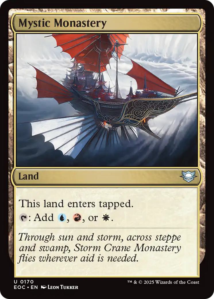 Mystic Monastery [170] [Edge of Eternities: Commander] [Non-Foil]