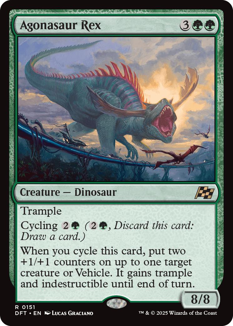 Agonasaur Rex [151] [Aetherdrift] [Foil]