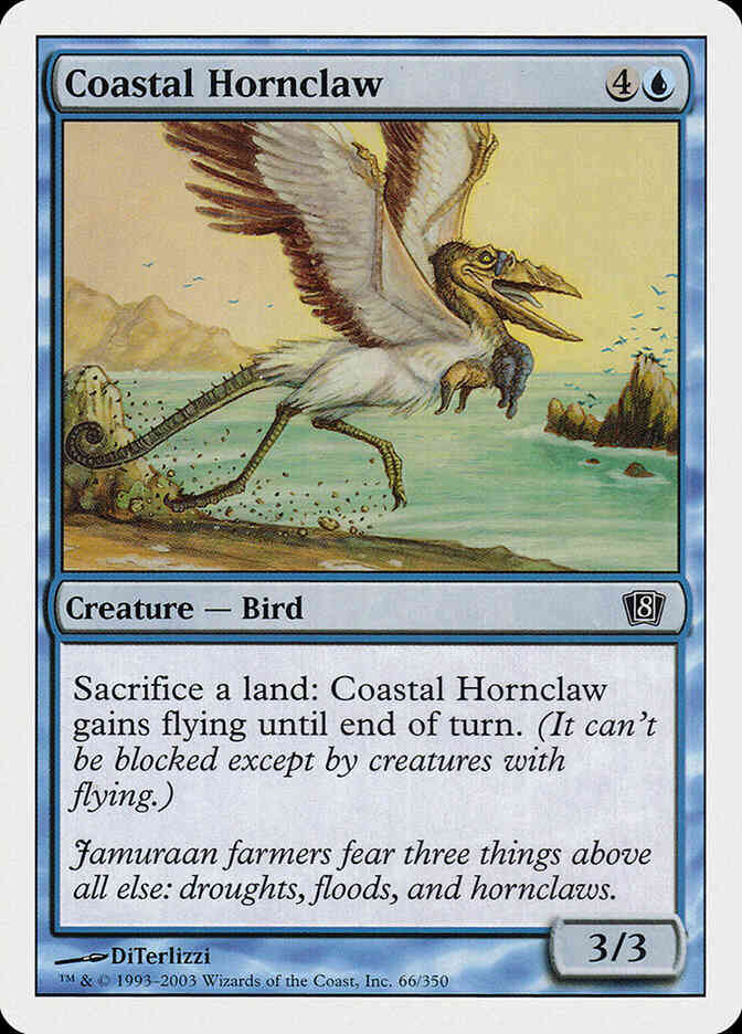 Coastal Hornclaw [66] [Eighth Edition] [Non-Foil]