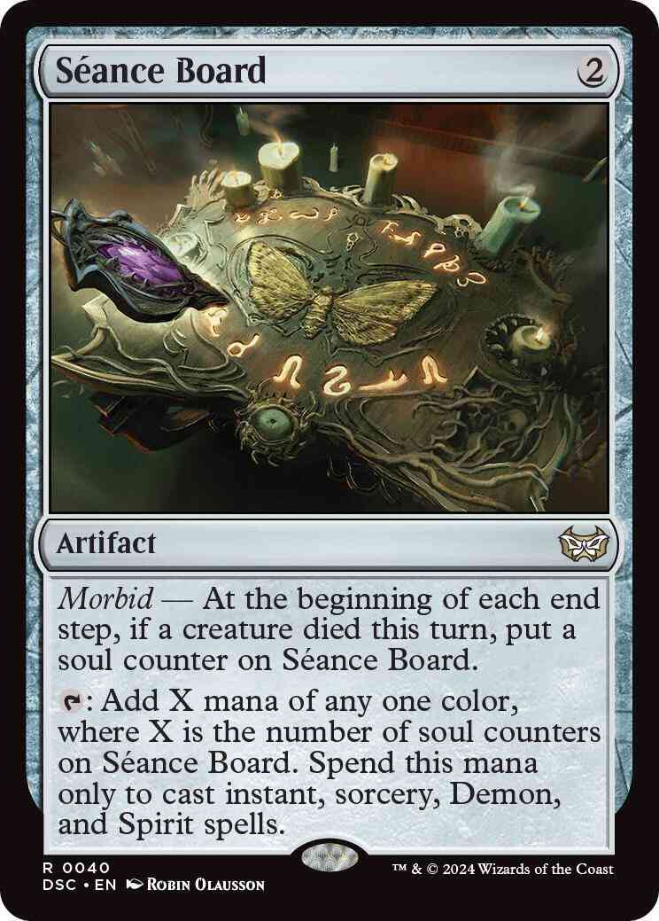 Séance Board [40] [Duskmourn: House of Horror: Commander] [Non-Foil]