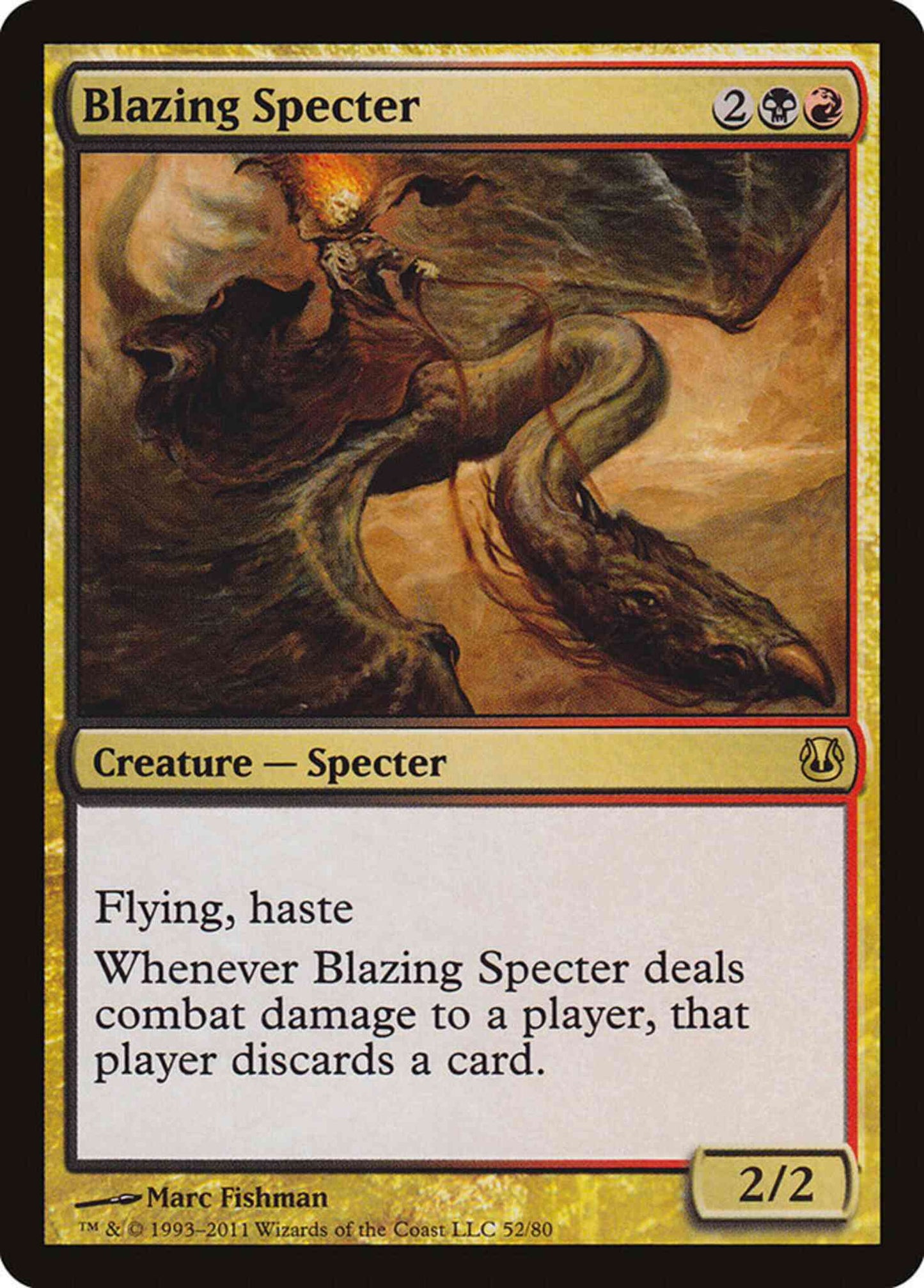 Blazing Specter [52] [Duel Decks: Ajani vs. Nicol Bolas] [Non-Foil]