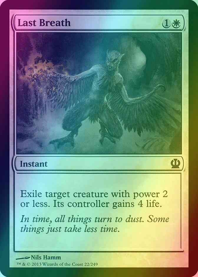 Last Breath [22] [Theros] [Foil]