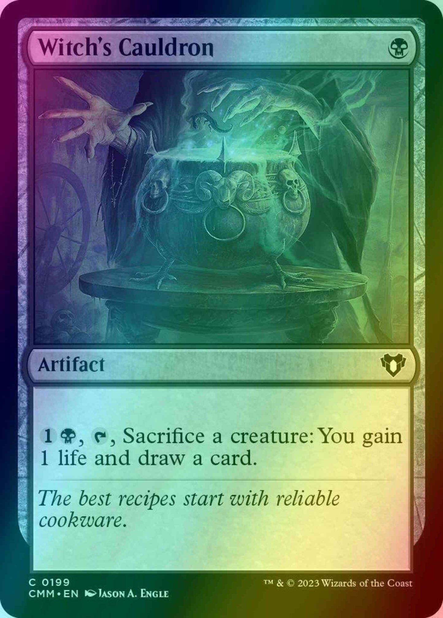 Witch's Cauldron [199] [Commander Masters] [Foil]