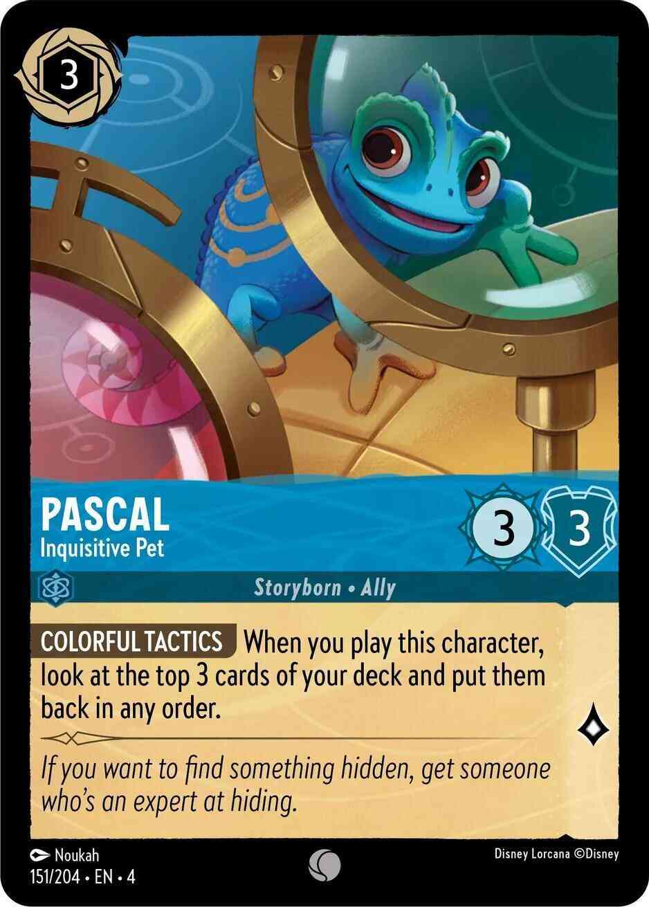 Pascal - Inquisitive Pet - 151/204 [Ursula's Return] [Non-Foil]