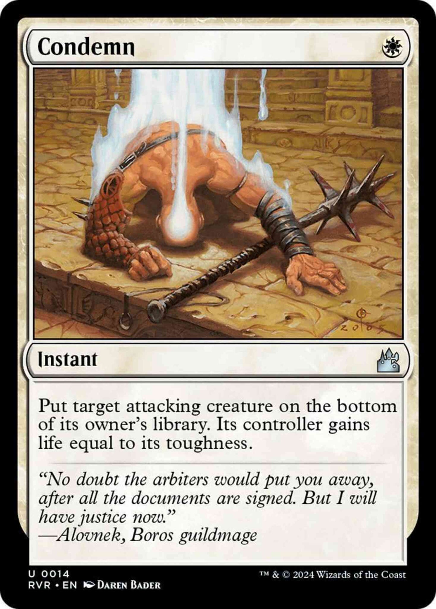 Condemn [14] [Ravnica Remastered] [Non-Foil]