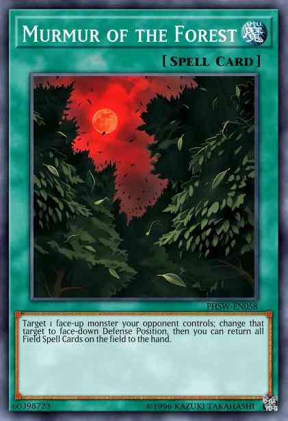 Murmur of the Forest - PHSW-EN058 - Rare - Unlimited