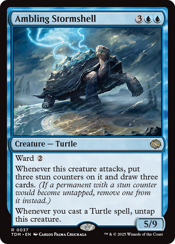 Ambling Stormshell [37] [Tarkir: Dragonstorm] [Non-Foil]