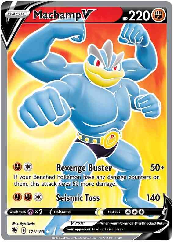 Machamp V - 171/189 - Rare Ultra [swsh10-171] [Ultra]