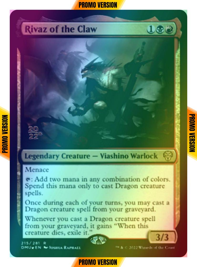 Rivaz of the Claw [215s] [Prerelease] [Dominaria United: Promos] [Foil]