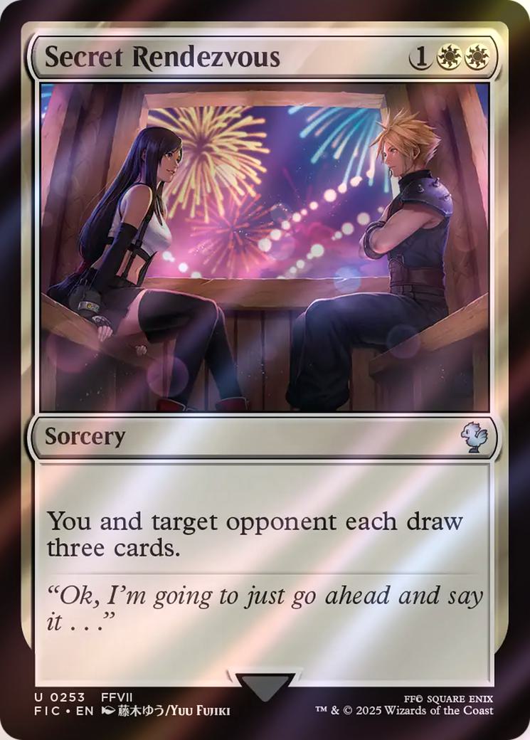 Secret Rendezvous [253] [Tifa] [FINAL FANTASY: Commander] [Surge Foil]