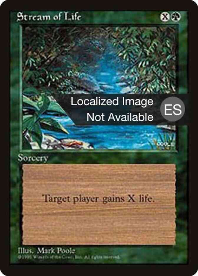 Stream of Life - Chinese [272] [Fourth Edition Black Border: Chinese] [Non-Foil]