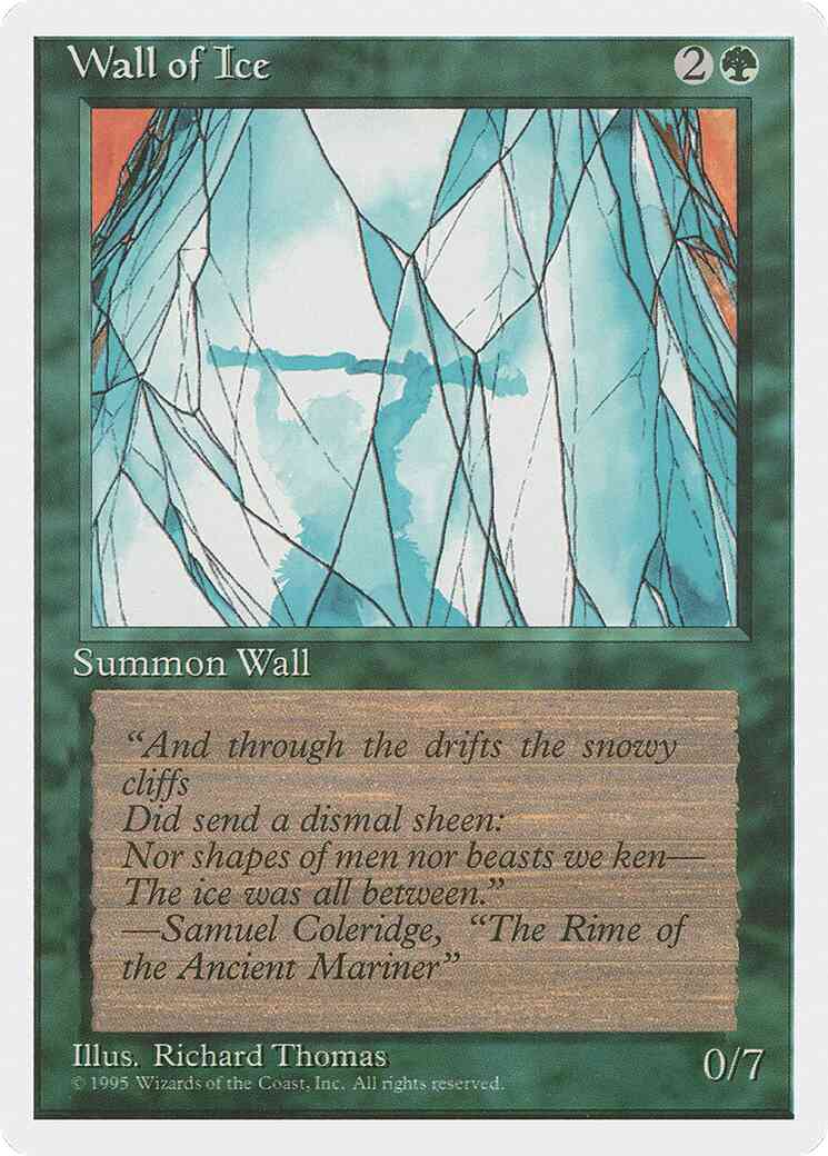 Wall of Ice [283] [Fourth Edition] [Non-Foil]