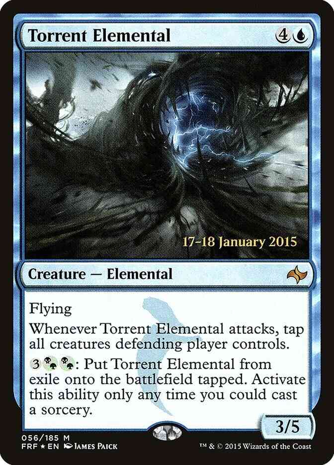 Torrent Elemental [56s] [Fate Reforged Promos] [Foil]