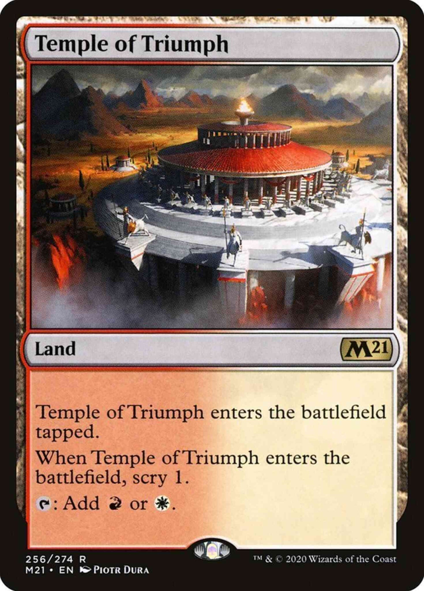 Temple of Triumph [256] [Core Set 2021] [Non-Foil]