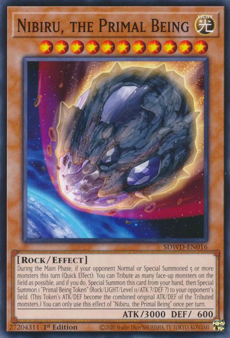 Nibiru, the Primal Being - SDWD-EN016 - Common - 1st Edition