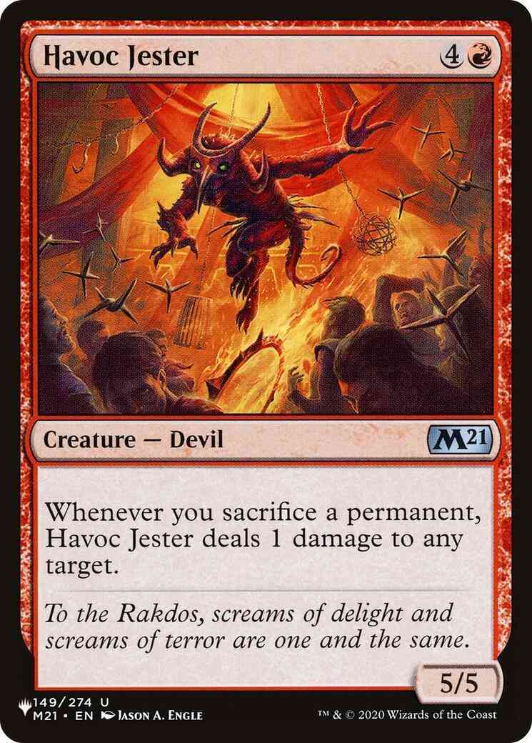 Havoc Jester [M21-149] [The List] [Non-Foil]