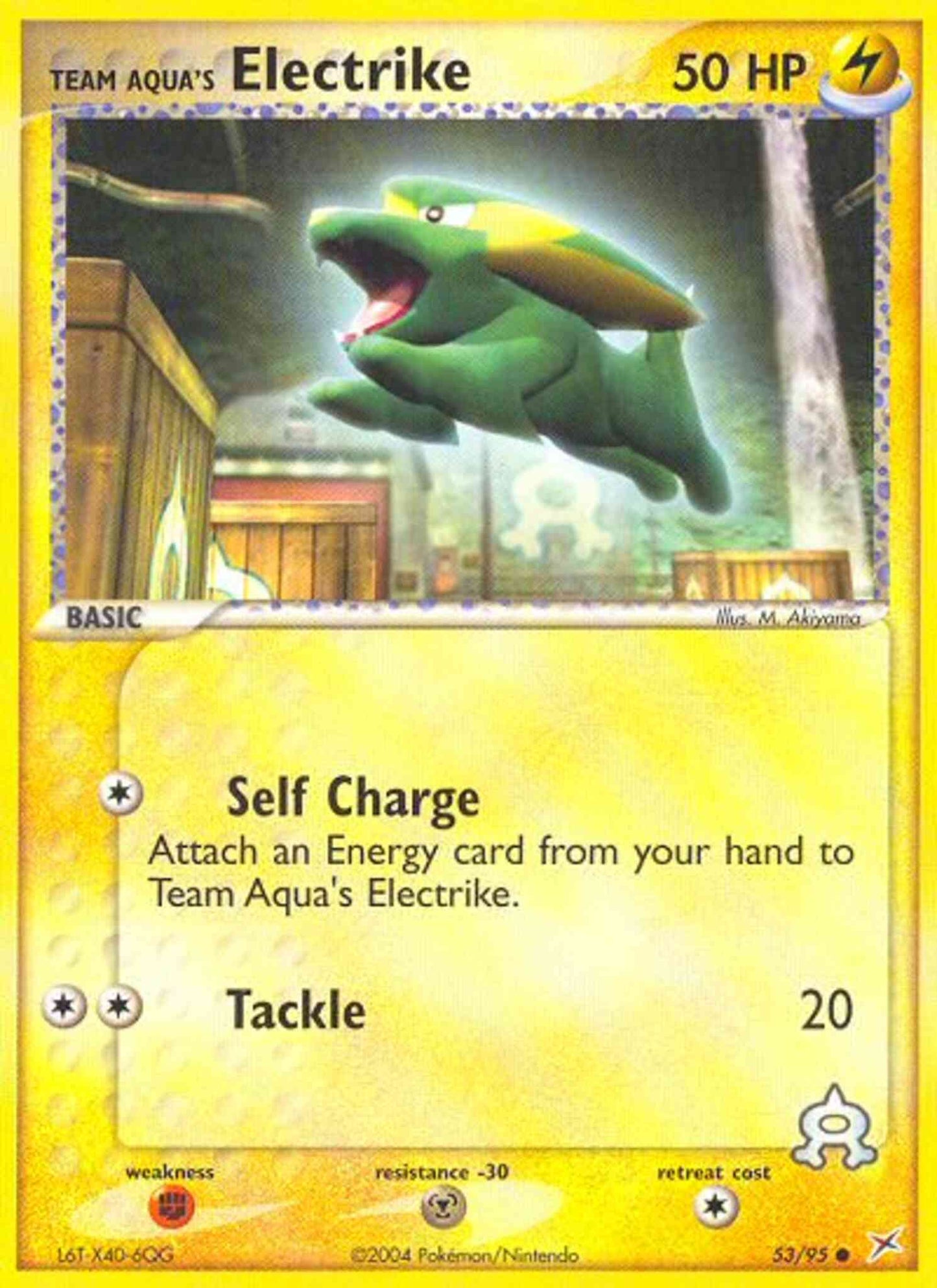 Team Aqua's Electrike - 53/95 - Common [ex4-53] [Reverse Holo]