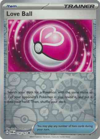 Love Ball - 156/167 - Uncommon [sv06-156] [Reverse Holo]